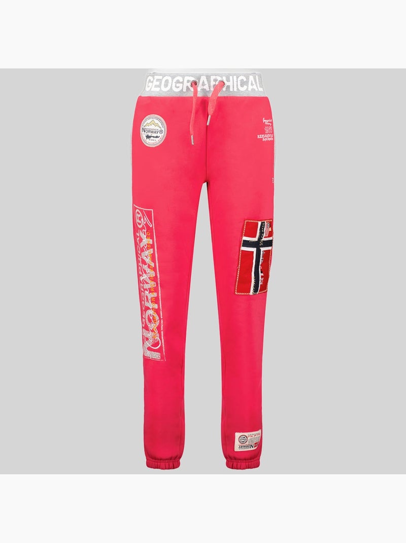 Pantaloni jogging myer – geographical norway Rosa fluo - Kiabi