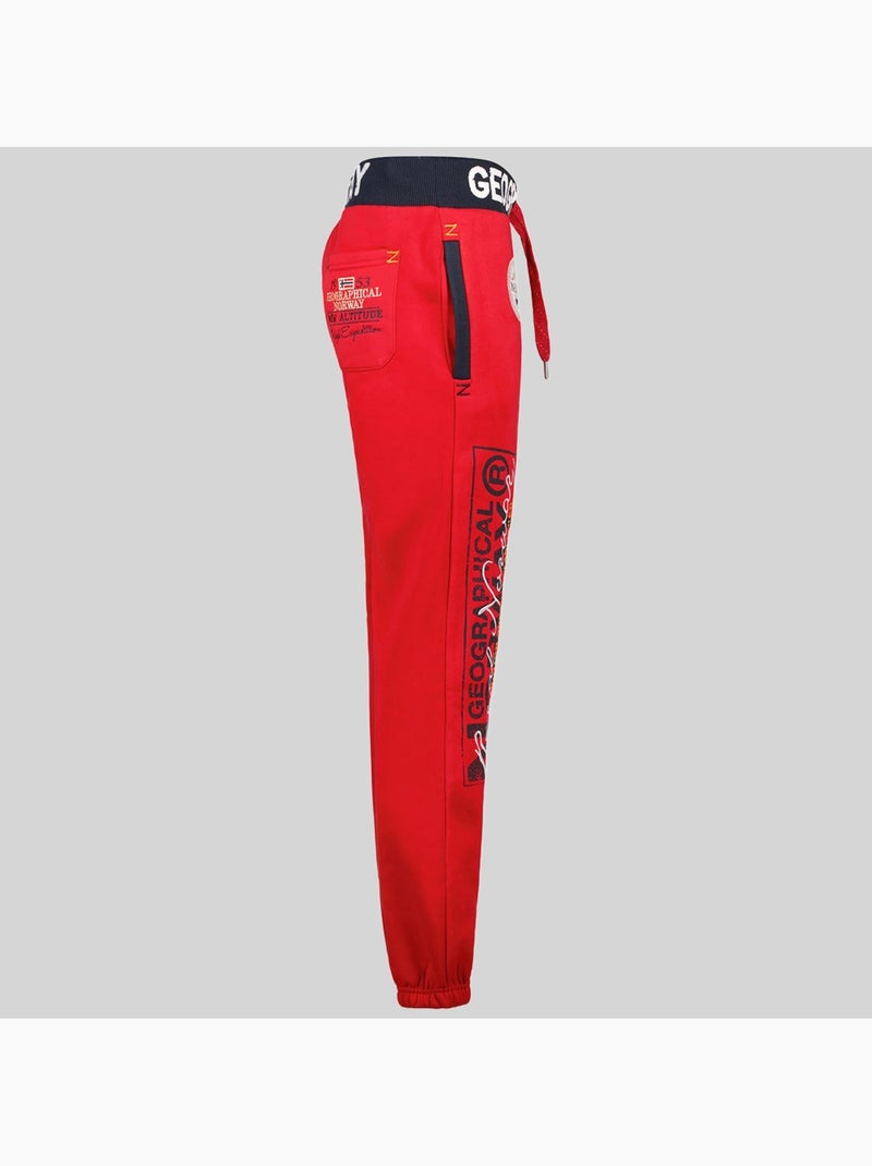 Pantaloni jogging myer – geographical norway Rosso - Kiabi