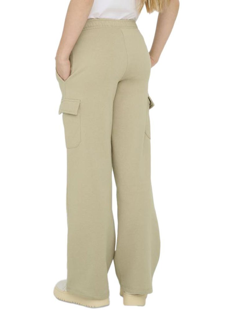 Pantaloni Jogging per Bambina Kids ONLY Beige - Kiabi
