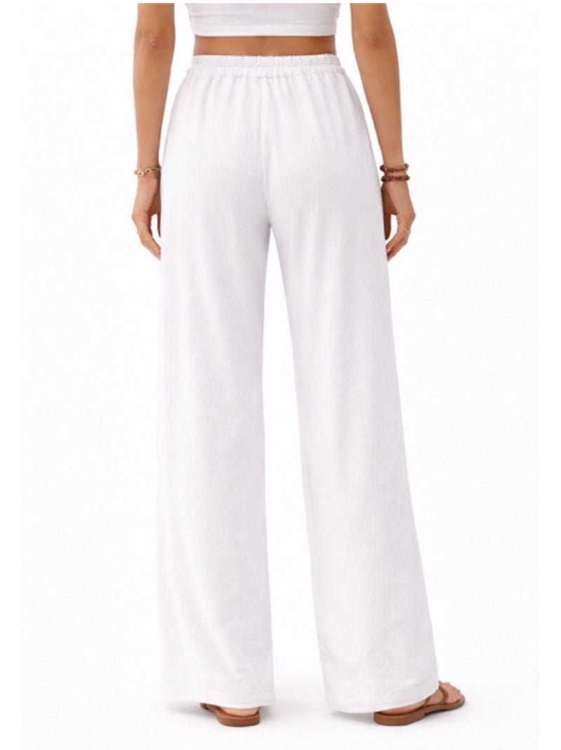 Pantaloni Kebello Bianco - Kiabi