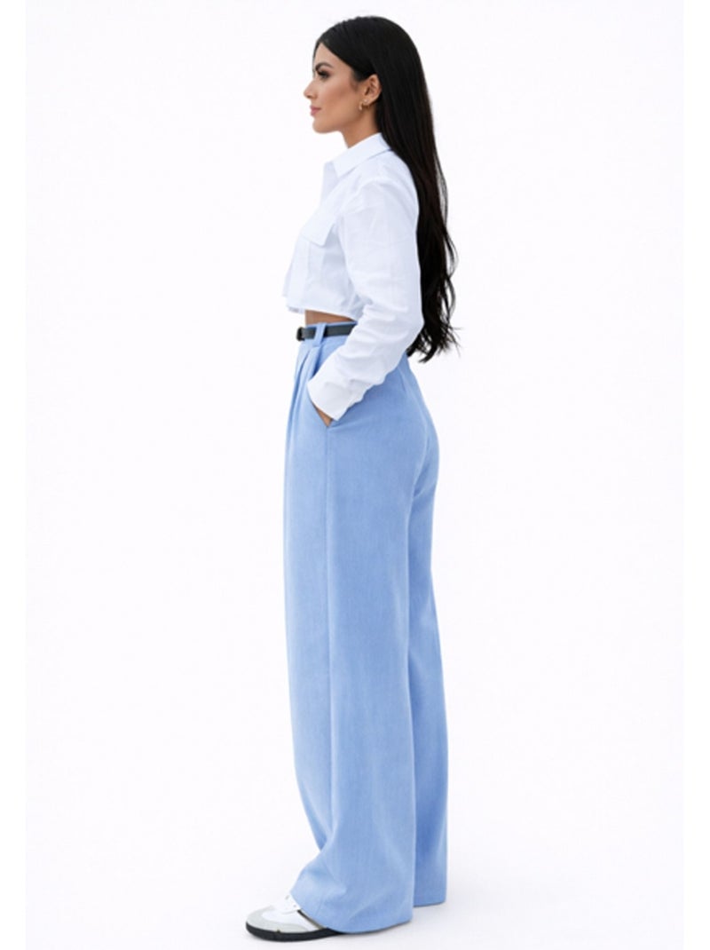 Pantaloni Kebello Blu cielo - Kiabi