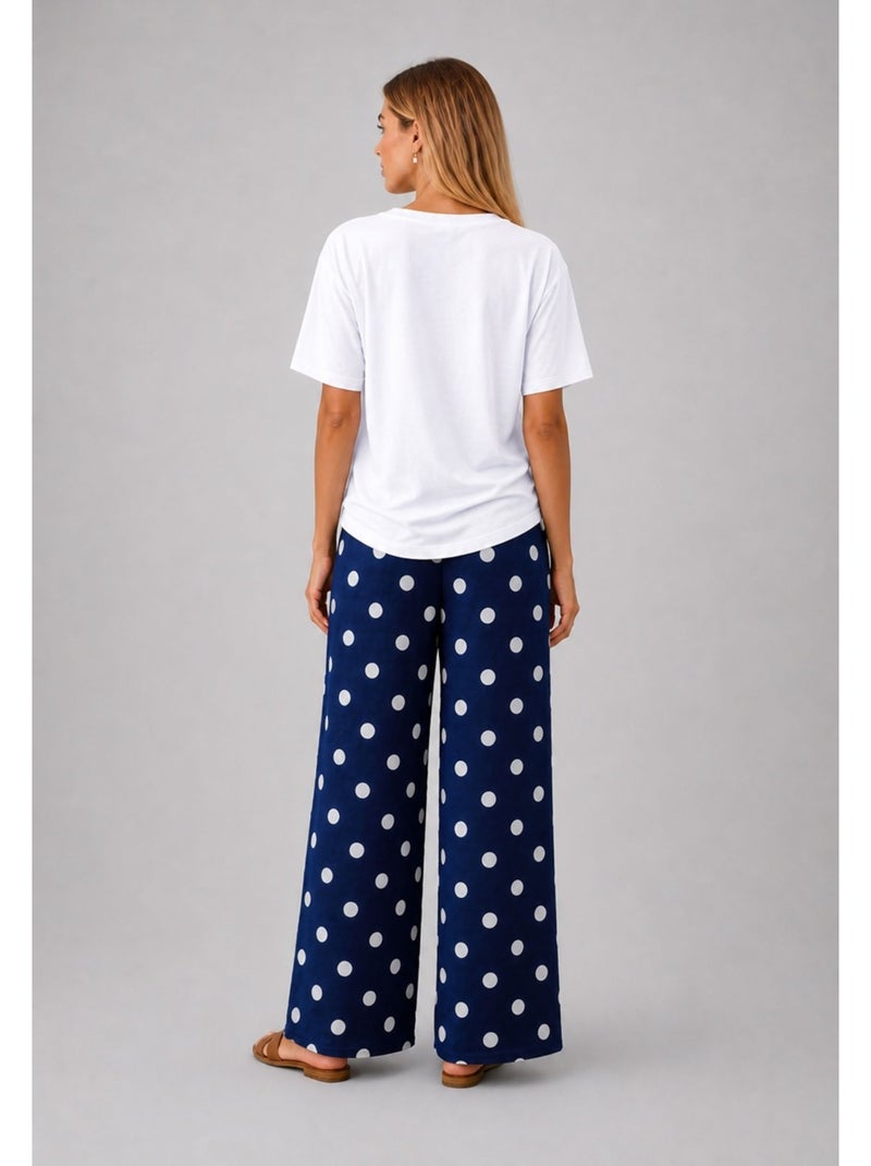 Pantaloni Kebello Blu marino - Kiabi