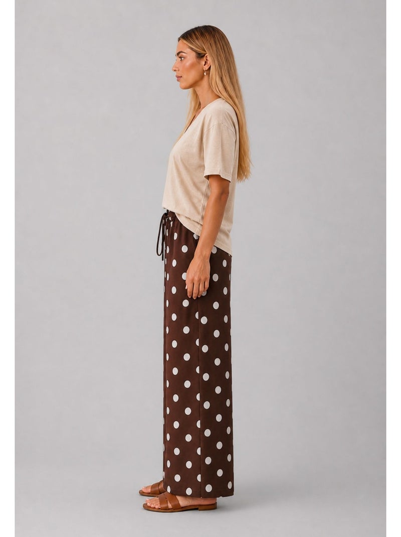 Pantaloni Kebello Marrone - Kiabi