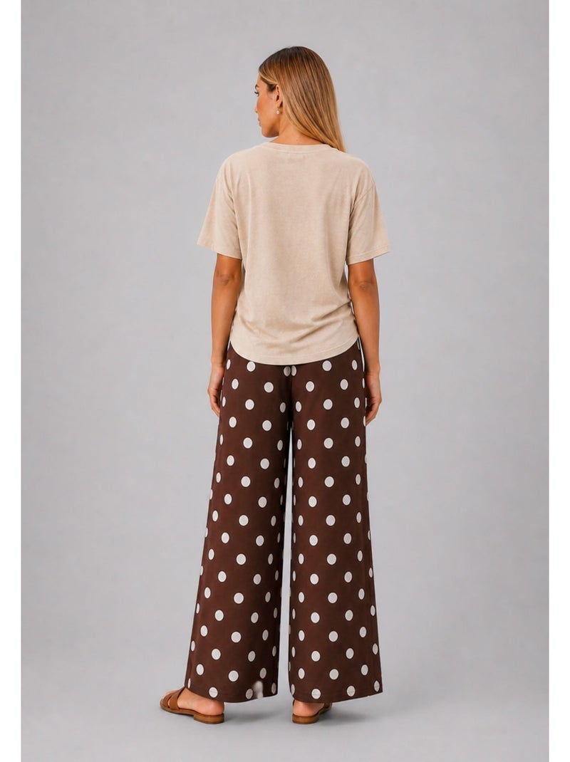 Pantaloni Kebello Marrone - Kiabi