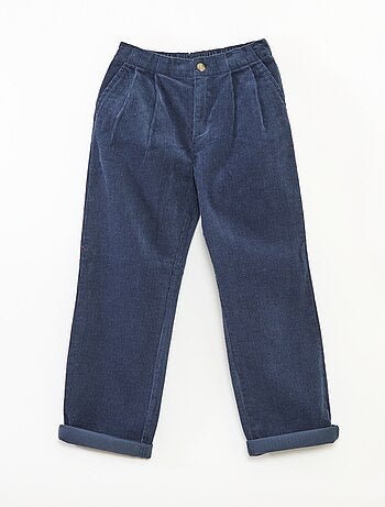 Pantaloni 'Kiabi & Catherine Painvin' in velluto di cotone tinta unita