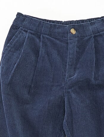 Pantaloni 'Kiabi & Catherine Painvin' in velluto di cotone tinta unita