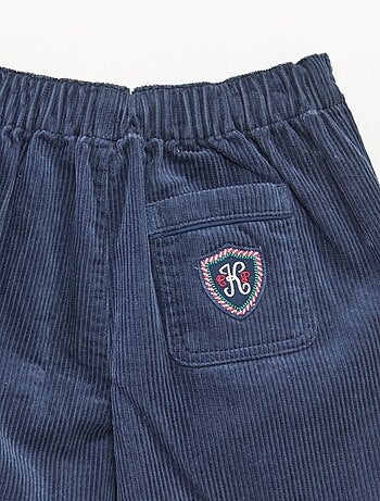 Pantaloni 'Kiabi & Catherine Painvin' in velluto di cotone tinta unita