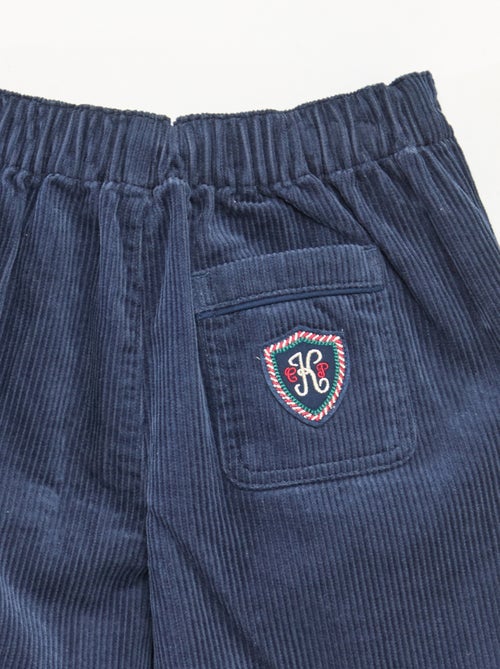 Pantaloni 'Kiabi & Catherine Painvin' in velluto di cotone tinta unita - Kiabi