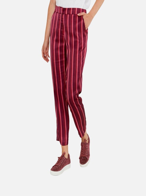 Pantaloni larghi a righe Kebello - Kiabi