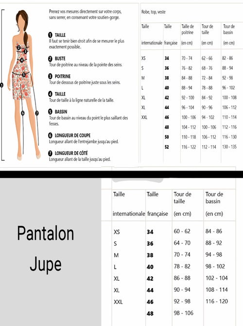 Pantaloni larghi a righe Kebello - Kiabi