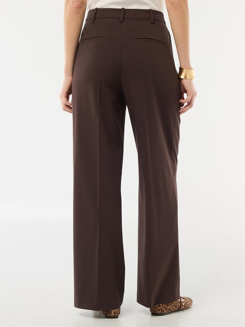 Pantaloni larghi a vita alta 5 tasche - Kiabi