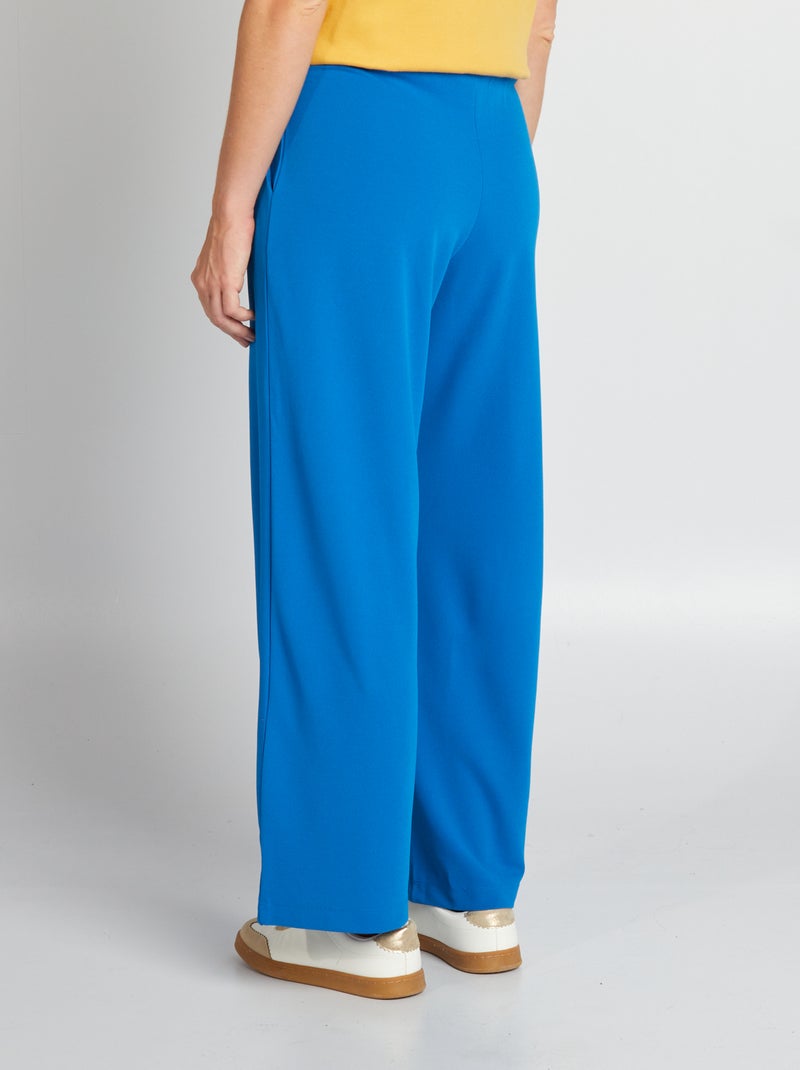 Pantaloni larghi a vita alta 'JDY' BLU - Kiabi