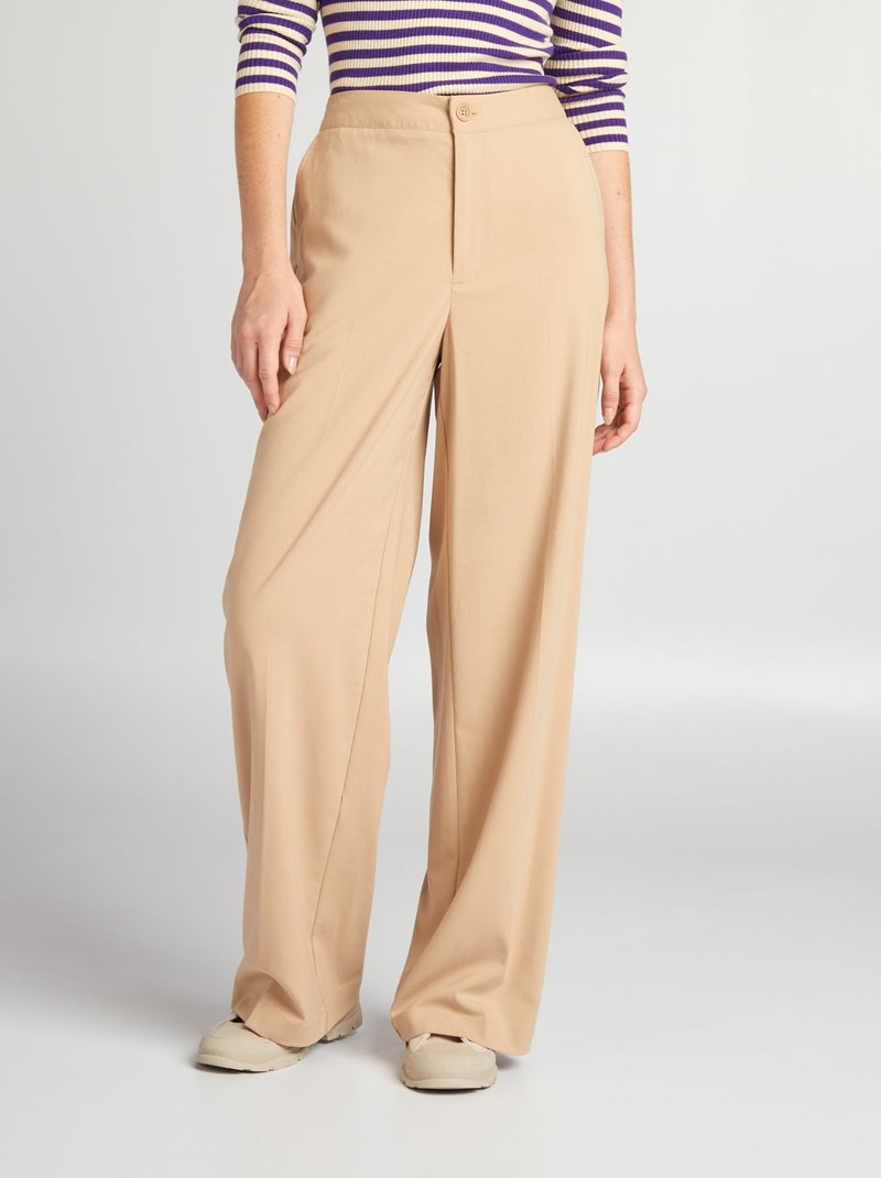 Pantaloni larghi BEIGE - Kiabi