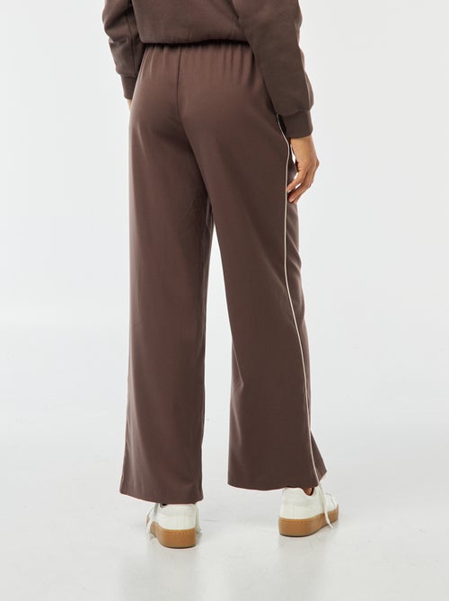 Pantaloni larghi con bordino sul lato - Kiabi