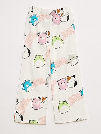 Pantaloni larghi con motivo 'squishmallows'