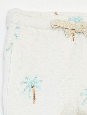 Pantaloni larghi con stampa