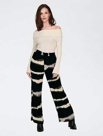 Pantaloni larghi con stampa 'JDY'