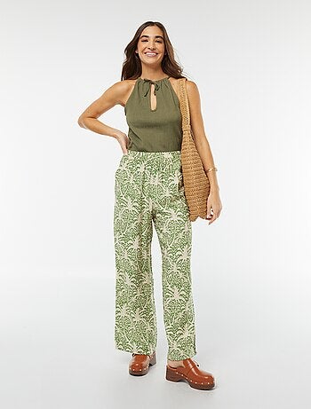 Pantaloni larghi con stampa 'JDY'