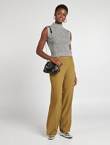Pantaloni larghi da completo