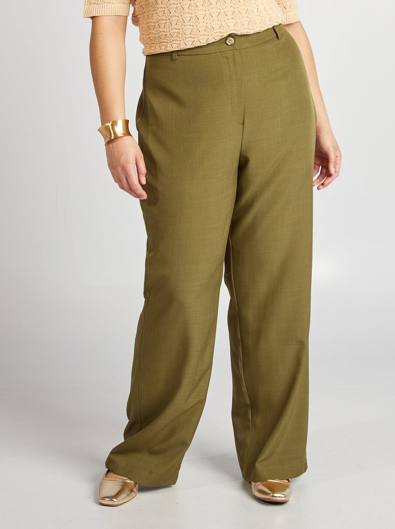 Pantaloni larghi da completo VERDE - Kiabi