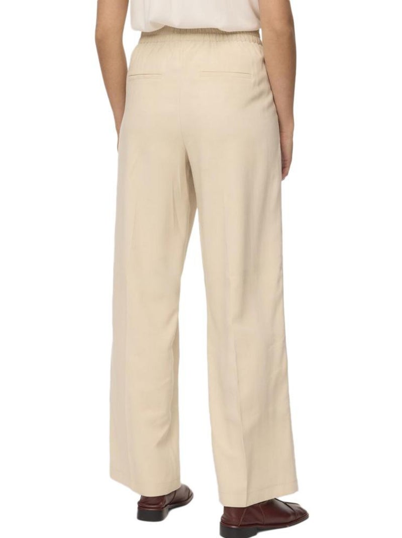 Pantaloni Larghi da Donna Vero Moda Beige chiaro - Kiabi