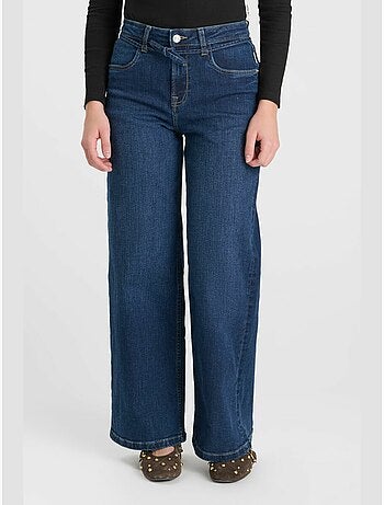 Pantaloni larghi e larghi in denim lexygi