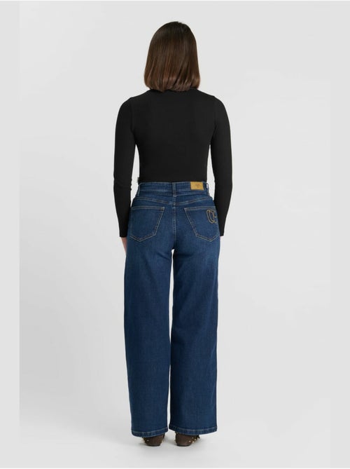 Pantaloni larghi e larghi in denim lexygi - Kiabi Pantaloni larghi e larghi in denim lexygi - Kiabi