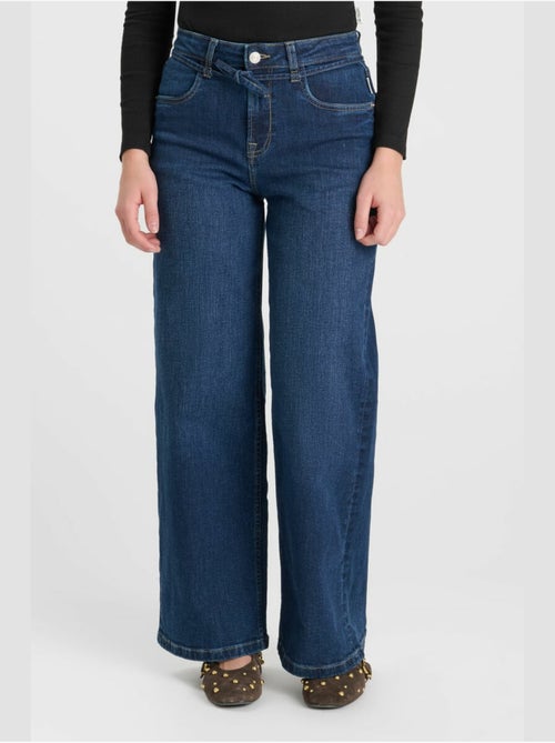 Pantaloni larghi e larghi in denim lexygi - Kiabi Pantaloni larghi e larghi in denim lexygi - Kiabi