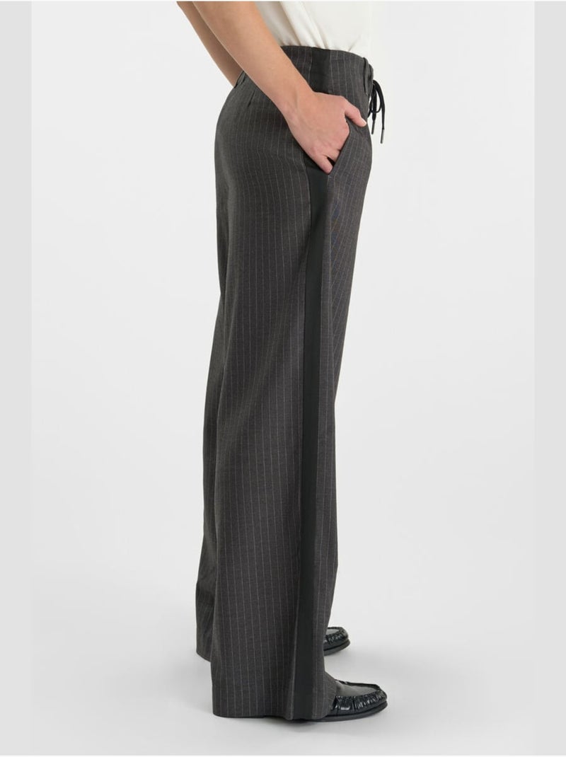 Pantaloni larghi e larghi LILOU Grigio - Kiabi