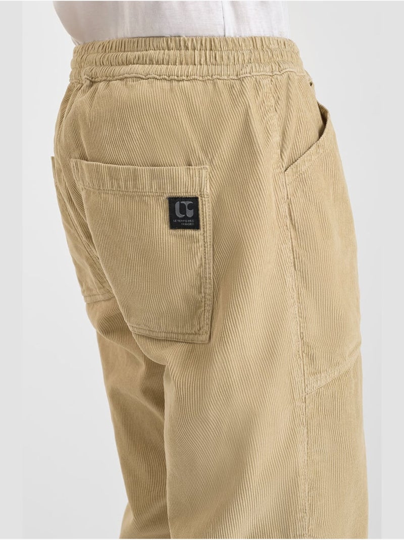 Pantaloni larghi e larghi MILAK Beige - Kiabi