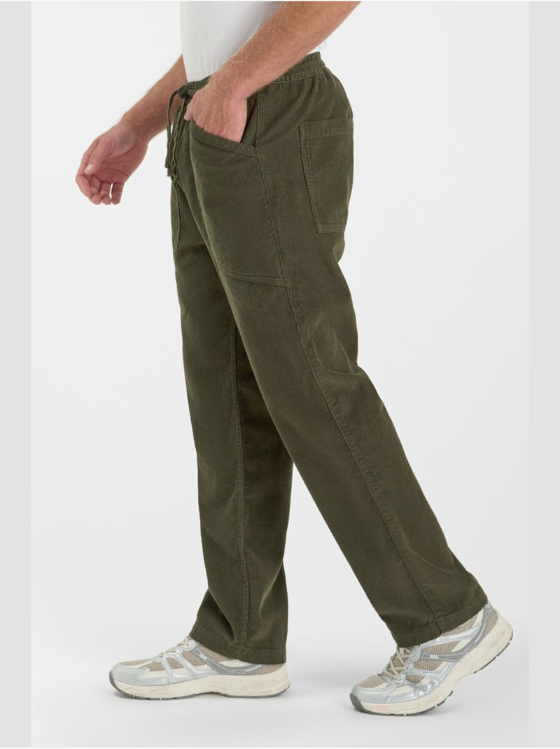 Pantaloni larghi e larghi MILAK Cachi - Kiabi