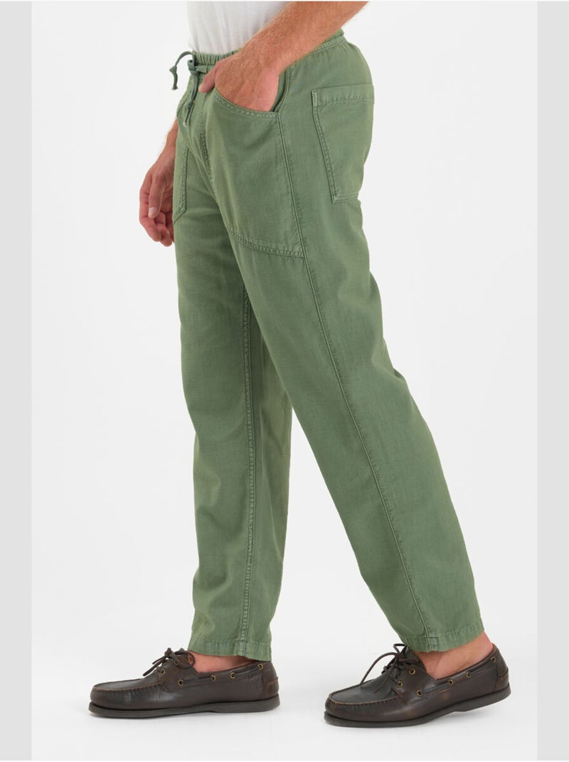 Pantaloni larghi e larghi MILAK Cachi - Kiabi