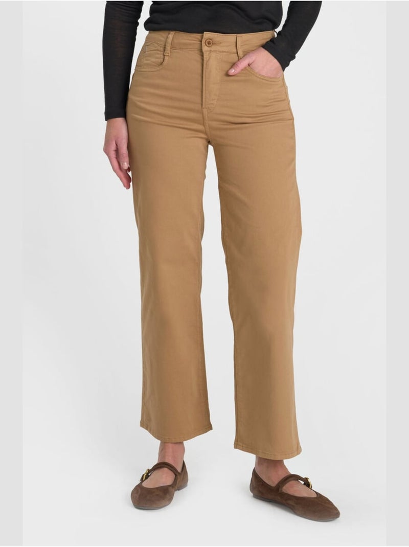 Pantaloni larghi e larghi pulphi24 Beige - Kiabi