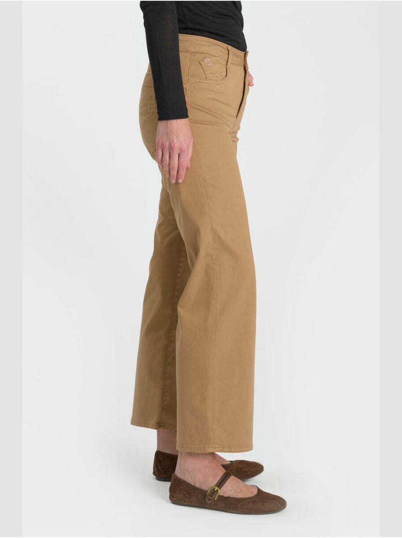 Pantaloni larghi e larghi pulphi24 Beige - Kiabi