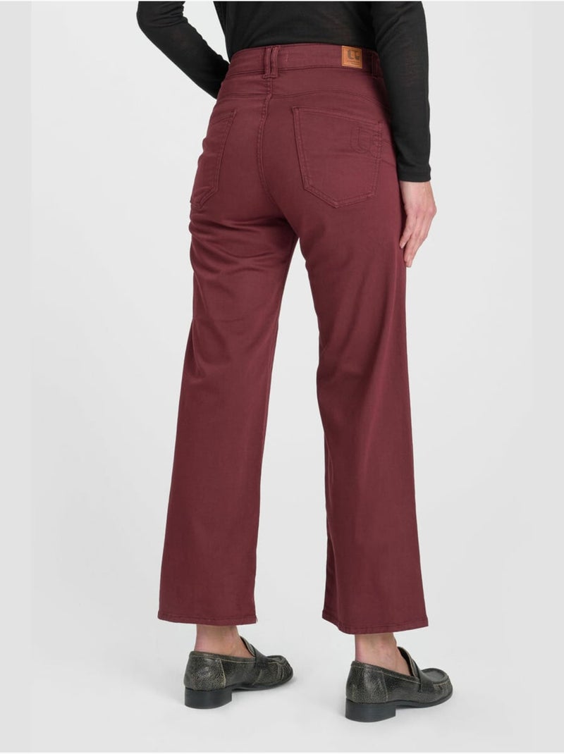 Pantaloni larghi e larghi pulphi24 Rosso - Kiabi