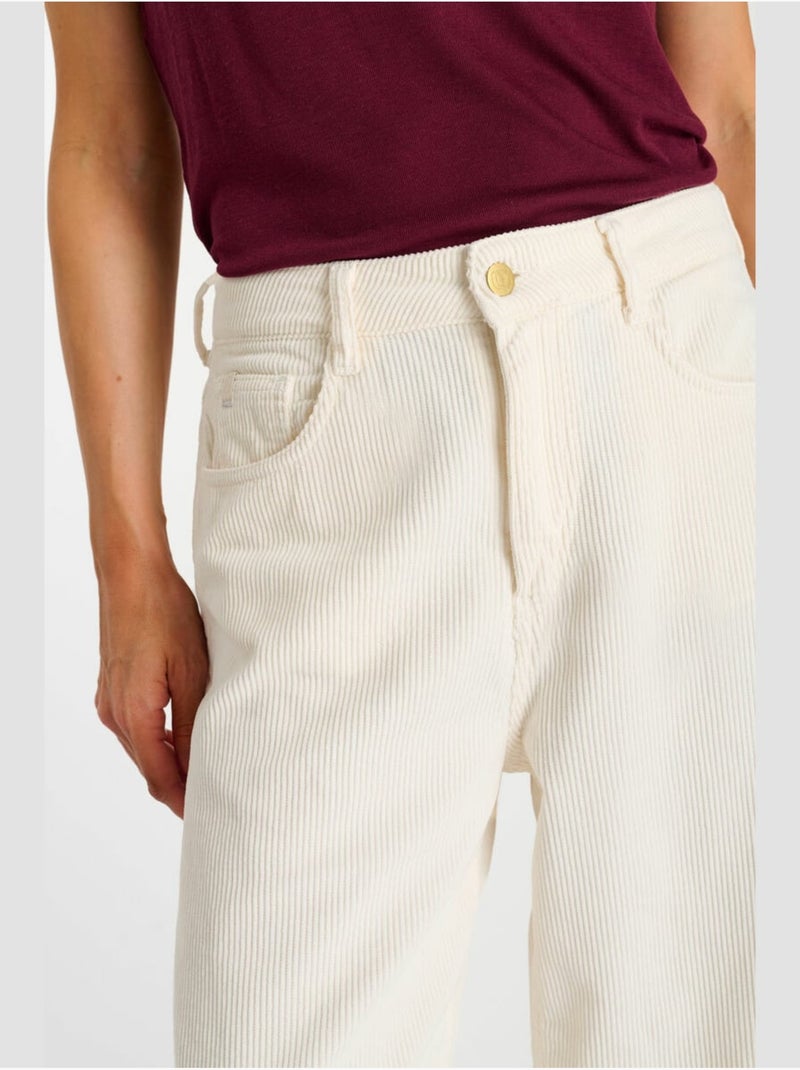 Pantaloni larghi e larghi rinavelv Bianco - Kiabi