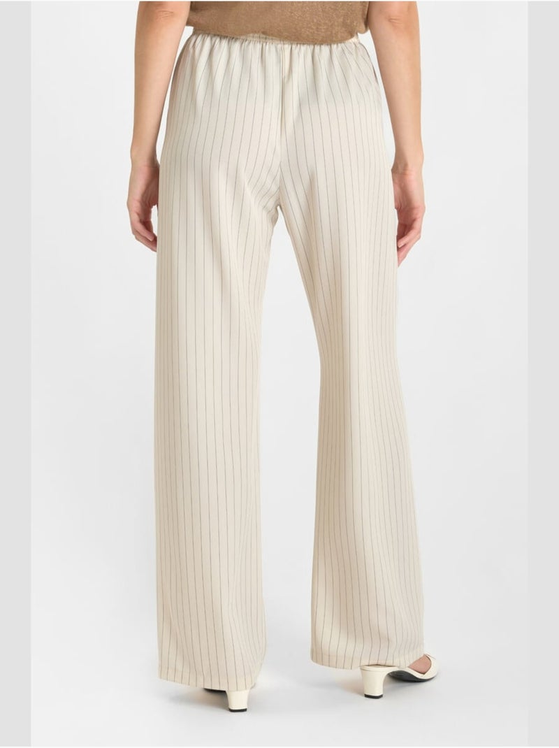 Pantaloni larghi e larghi sidia Beige - Kiabi