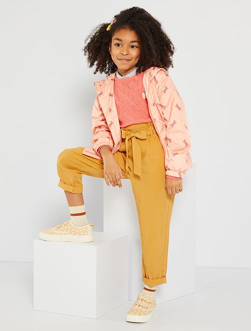 Pantaloni larghi e leggeri - BEIGE - Kiabi - 15.00€