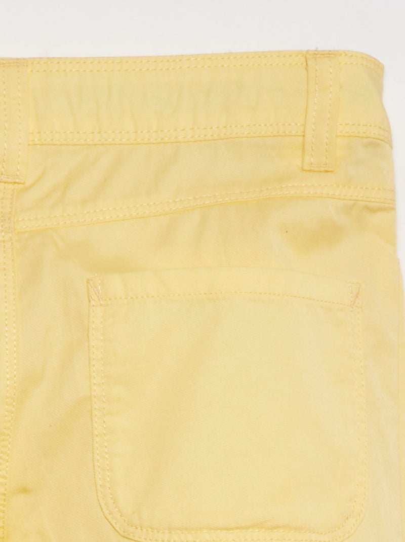 Pantaloni larghi e leggeri GIALLO - Kiabi
