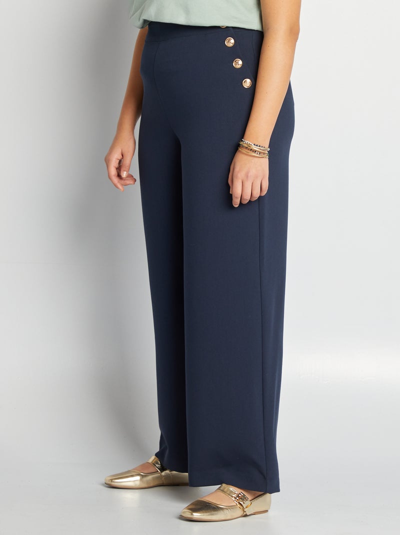 Pantaloni larghi eleganti BLU - Kiabi