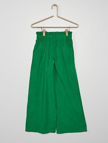 Pantaloni larghi, comfort, con dettagli - Kiabi