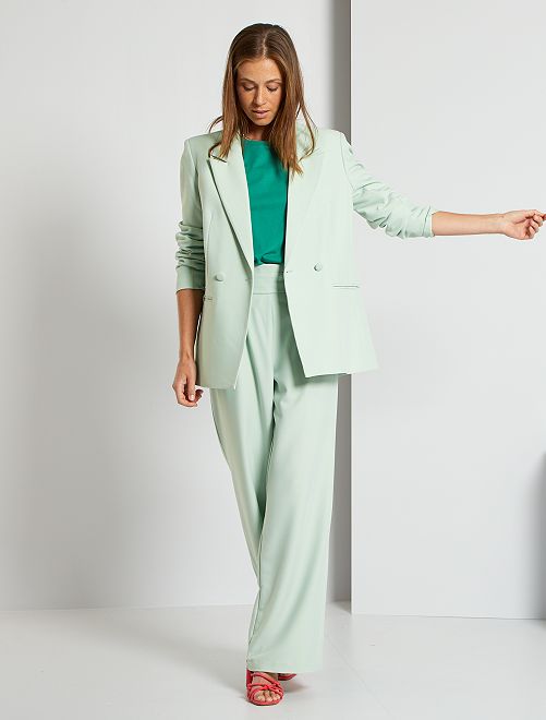 Pantaloni larghi fluidi - VERDE - Kiabi - 25.00€