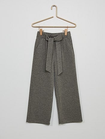 Pantaloni larghi, comfort, con dettagli - Kiabi