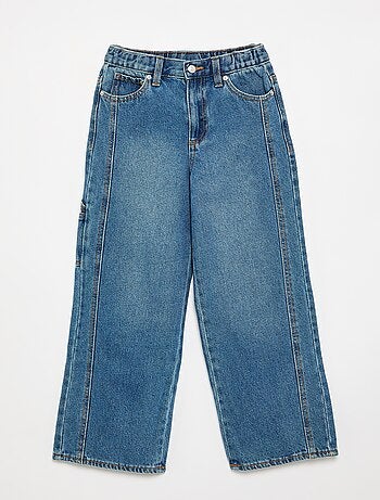 Pantaloni larghi in denim