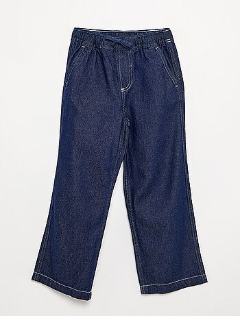 Pantaloni larghi in denim