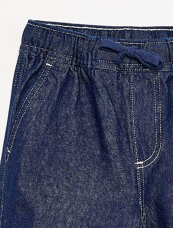 Pantaloni larghi in denim
