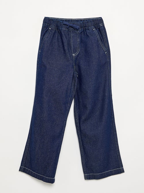 Pantaloni larghi in denim - Kiabi Pantaloni larghi in denim - Kiabi