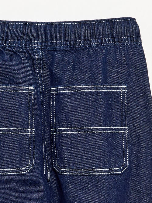 Pantaloni larghi in denim - Kiabi Pantaloni larghi in denim - Kiabi