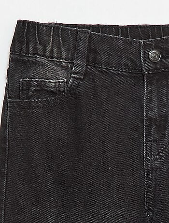 Pantaloni larghi in denim con 5 tasche