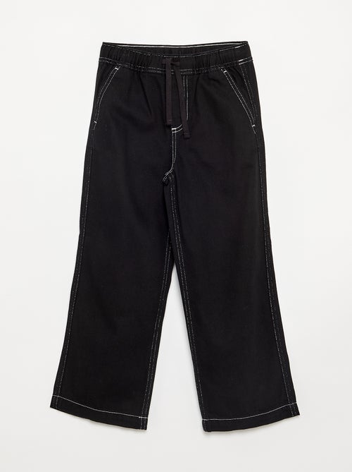 Pantaloni larghi in denim - Kiabi
